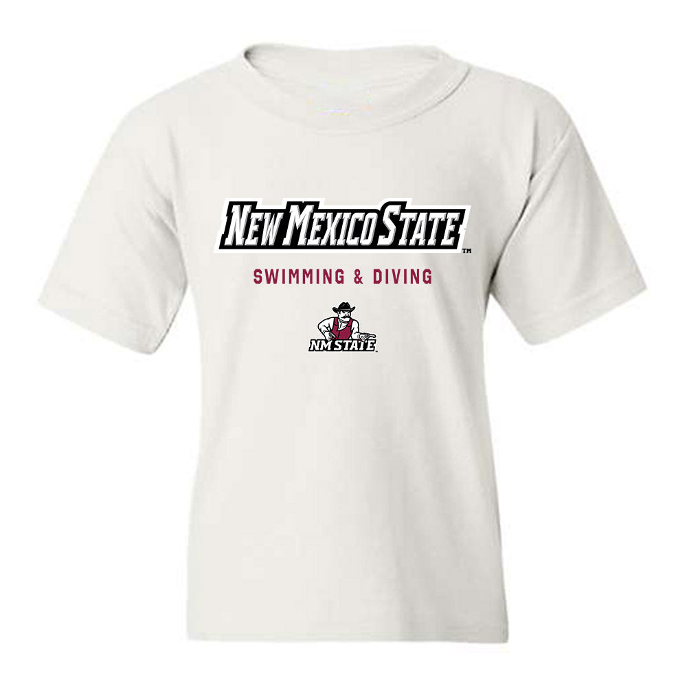 NMSU - NCAA Women's Swimming & Diving : Megan Ono - Classic Shersey Youth T-Shirt-0