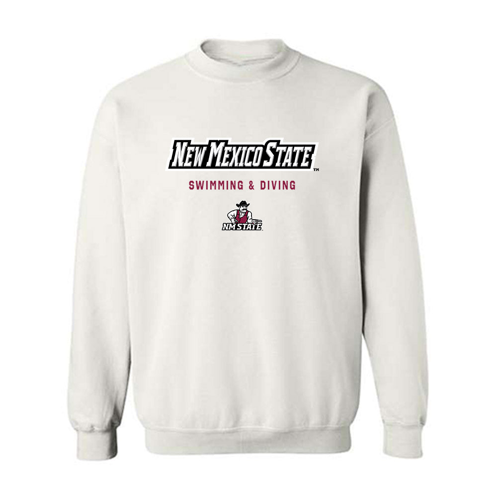 NMSU - NCAA Women's Swimming & Diving : Megan Ono - Classic Shersey Crewneck Sweatshirt-0