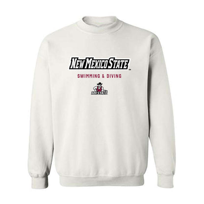NMSU - NCAA Women's Swimming & Diving : Megan Ono - Classic Shersey Crewneck Sweatshirt-0