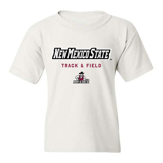 NMSU - NCAA Women's Track & Field : Kamryn Cadle - Classic Shersey Youth T-Shirt-0