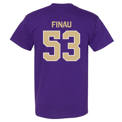 Washington - NCAA Football : Paki Finau - Classic Shersey T-Shirt-1