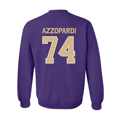 Washington - NCAA Football : Drew Azzopardi - Classic Shersey Crewneck Sweatshirt-1