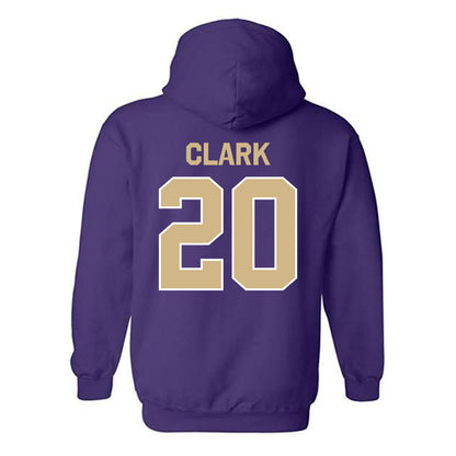 Washington - NCAA Football : Rahshawn Clark - Classic Shersey Hooded Sweatshirt-1
