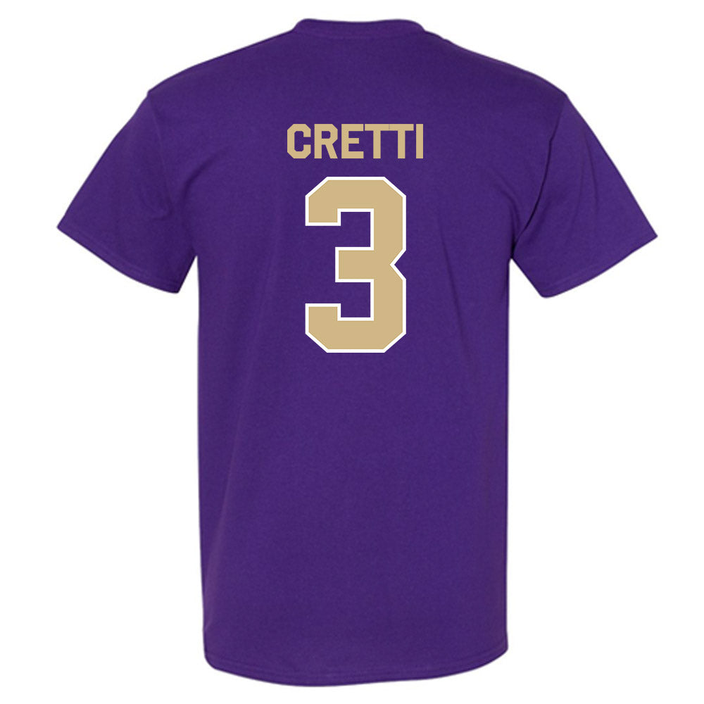 Washington - NCAA Baseball : Chase Cretti - Classic Shersey T-Shirt-1