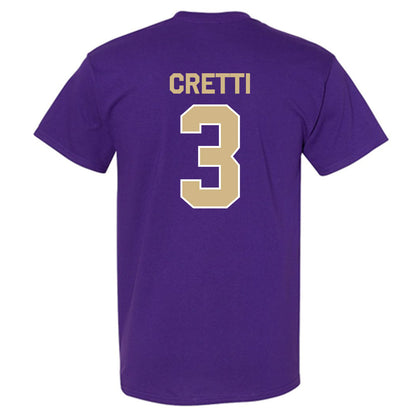 Washington - NCAA Baseball : Chase Cretti - Classic Shersey T-Shirt-1
