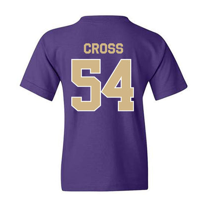 Washington - NCAA Football : Parker Cross - Classic Shersey Youth T-Shirt-1