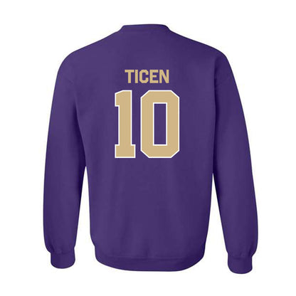 Washington - NCAA Softball : Annika Ticen - Classic Shersey Crewneck Sweatshirt-1