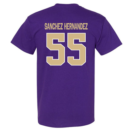 Washington - NCAA Football : Victor Sanchez Hernandez - Classic Shersey T-Shirt-1