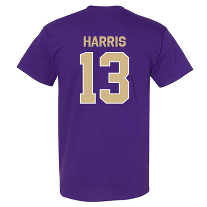 Washington - NCAA Football : Audric Harris - Classic Shersey T-Shirt-1