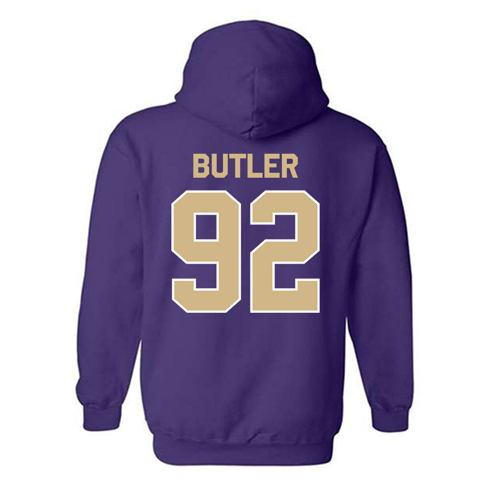 Washington - NCAA Football : Bryce Butler - Classic Shersey Hooded Sweatshirt-1