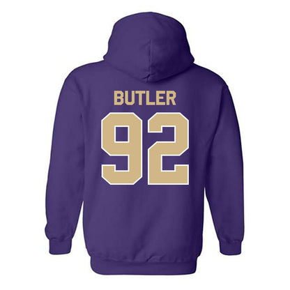 Washington - NCAA Football : Bryce Butler - Classic Shersey Hooded Sweatshirt-1