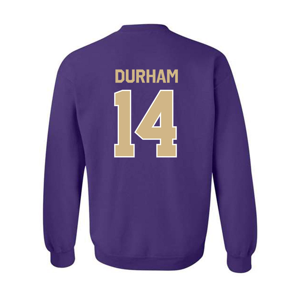 Washington - NCAA Women's Soccer : Elle Durham - Classic Shersey Crewneck Sweatshirt-1
