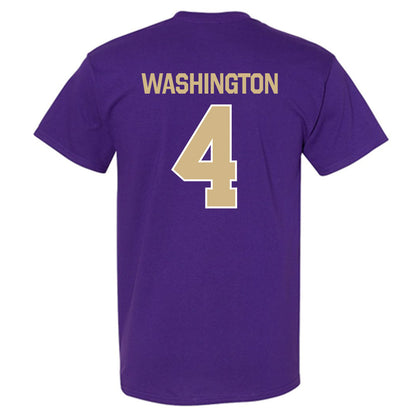 Washington - NCAA Football : Jordan Washington - Classic Shersey T-Shirt-1