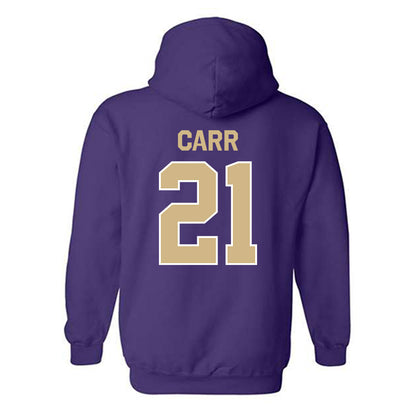Washington - NCAA Football : Quaid Carr - Classic Shersey Hooded Sweatshirt-1