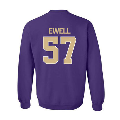Washington - NCAA Football : Jesse Ewell - Classic Shersey Crewneck Sweatshirt-1
