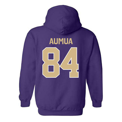 Washington - NCAA Football : Kekua Aumua - Classic Shersey Hooded Sweatshirt-1