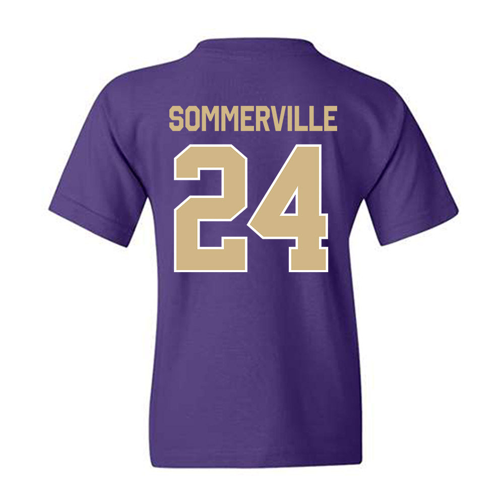 Washington - NCAA Men's Basketball : Lathan Sommerville - Classic Shersey Youth T-Shirt-1