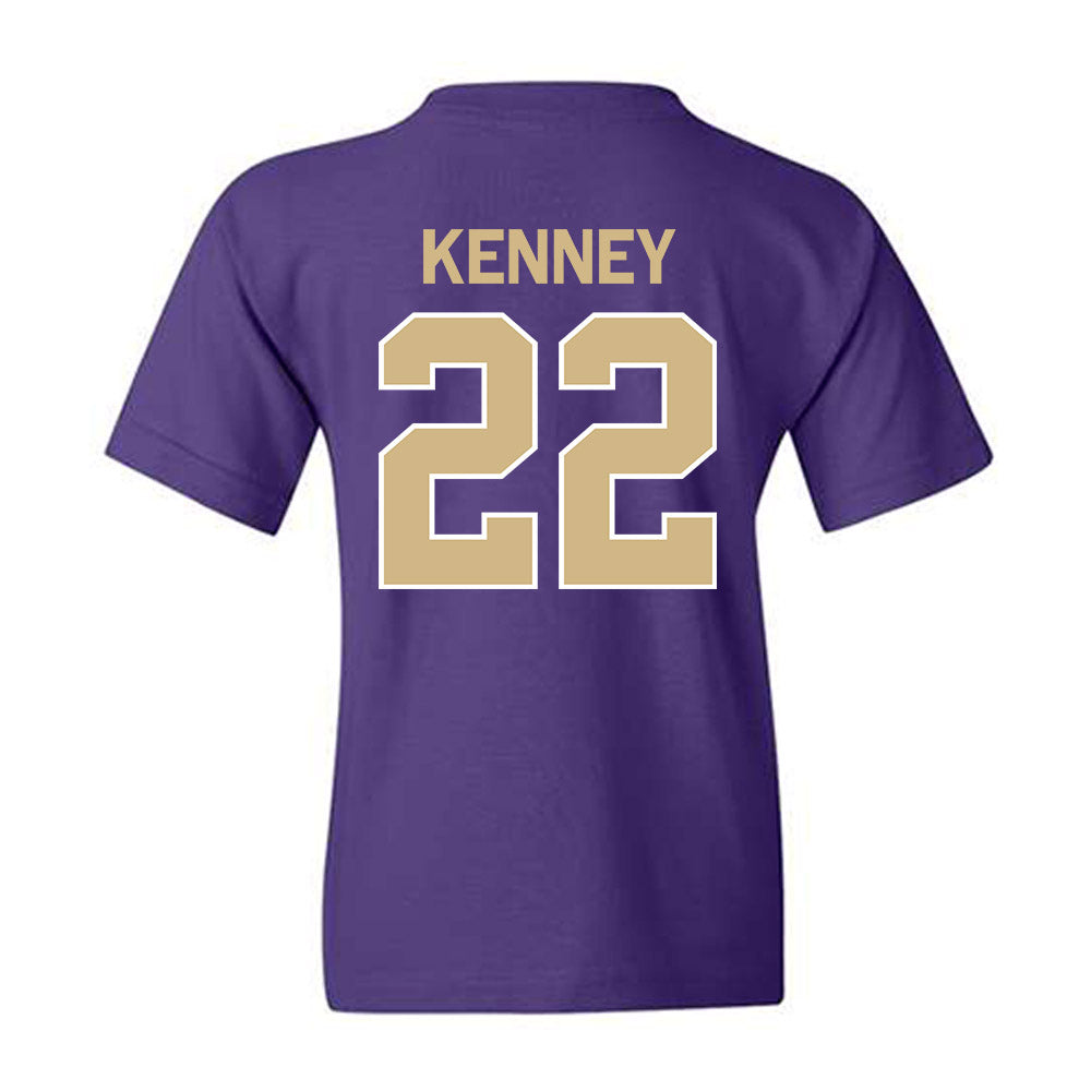 Washington - NCAA Baseball : Noah Kenney - Classic Shersey Youth T-Shirt-1