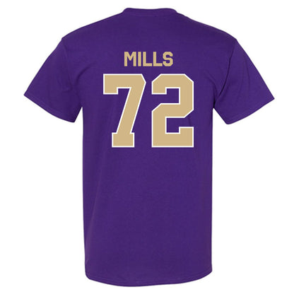 Washington - NCAA Football : John Mills - Classic Shersey T-Shirt-1