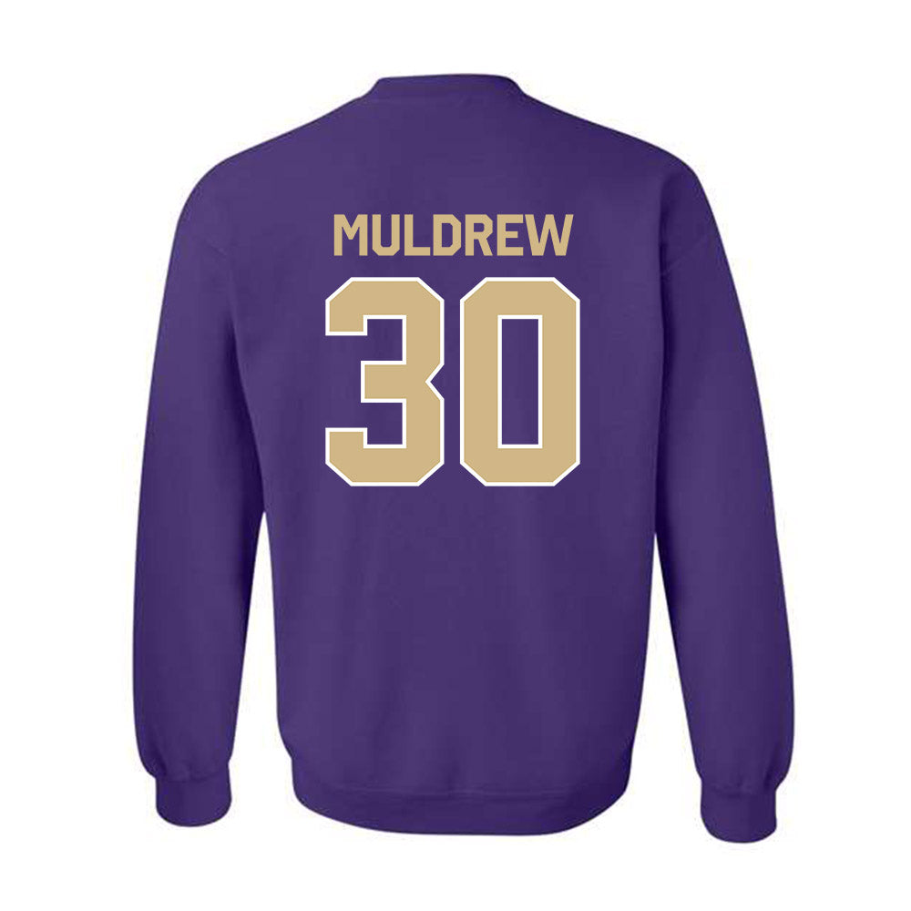 Washington - NCAA Men's Basketball : Courtland Muldrew - Classic Shersey Crewneck Sweatshirt-1