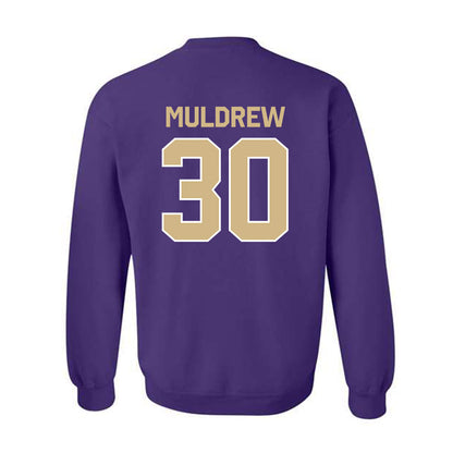 Washington - NCAA Men's Basketball : Courtland Muldrew - Classic Shersey Crewneck Sweatshirt-1