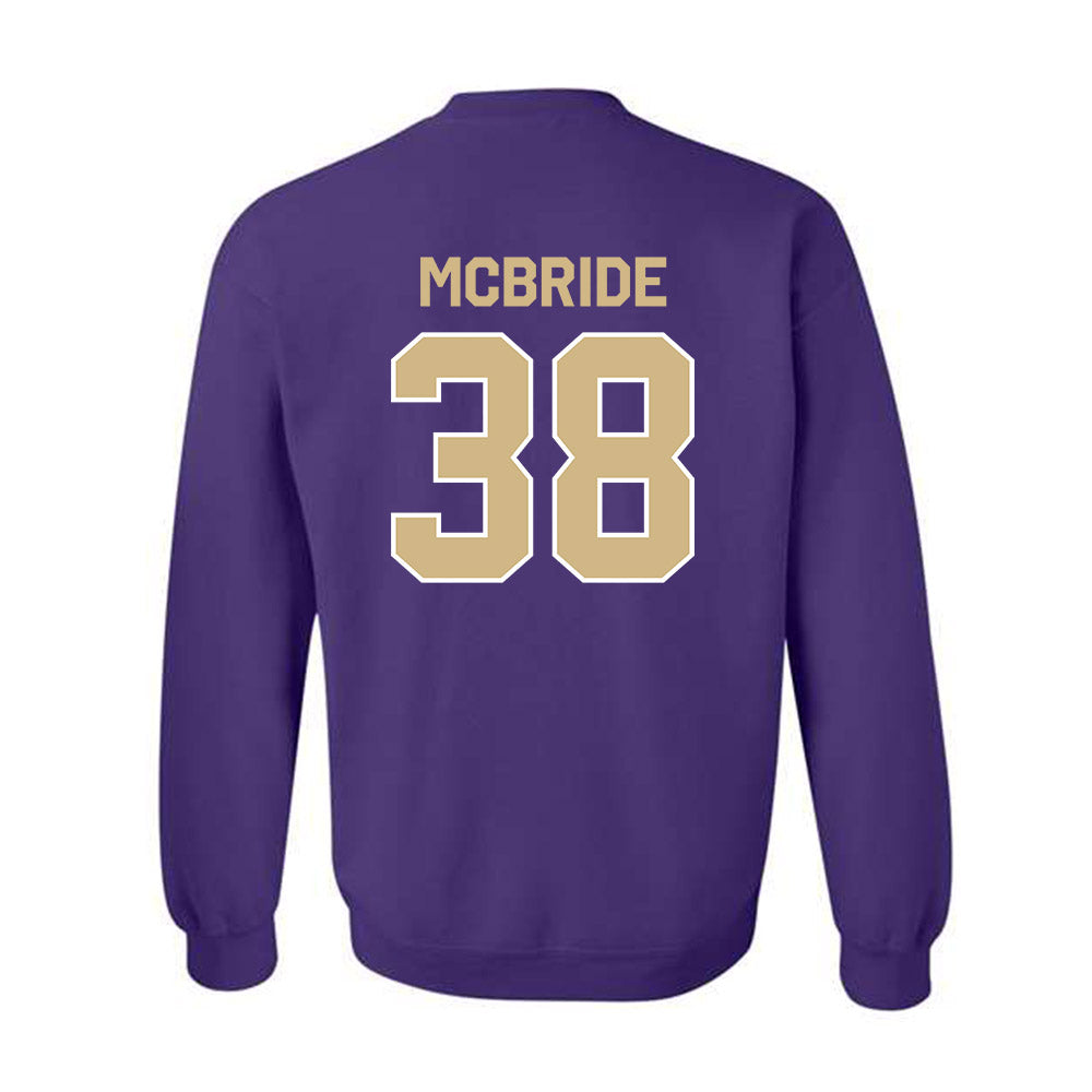 Washington - NCAA Baseball : Cooper McBride - Classic Shersey Crewneck Sweatshirt-1