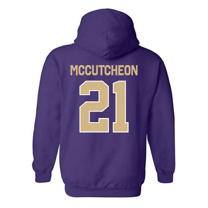 Washington - NCAA Football : Dyson McCutcheon - Classic Shersey Hooded Sweatshirt-1