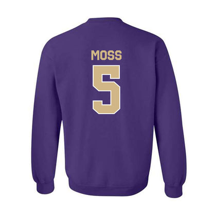 Washington - NCAA Football : Christian Moss - Classic Shersey Crewneck Sweatshirt-1