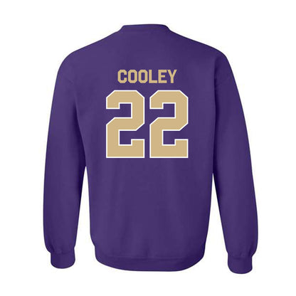 Washington - NCAA Football : Trey Cooley - Classic Shersey Crewneck Sweatshirt-1