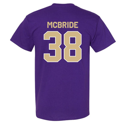 Washington - NCAA Baseball : Cooper McBride - Classic Shersey T-Shirt-1