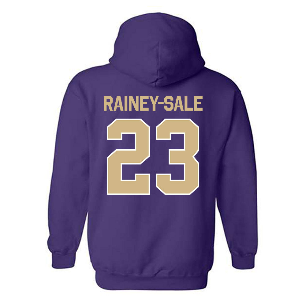 Washington - NCAA Football : Zaydrius Rainey-Sale - Classic Shersey Hooded Sweatshirt-1