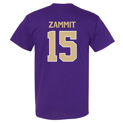 Washington - NCAA Football : Derek Zammit - Classic Shersey T-Shirt-1