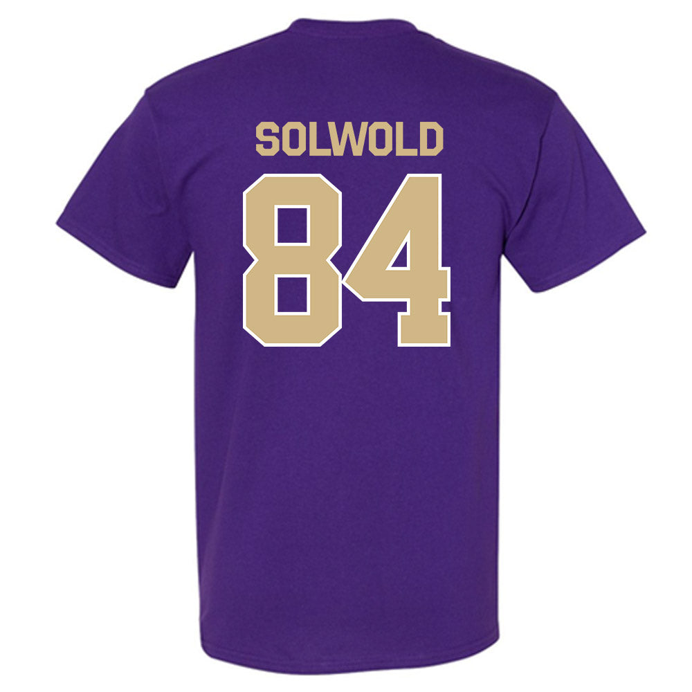 Washington - NCAA Football : Hunter Solwold - Classic Shersey T-Shirt-1