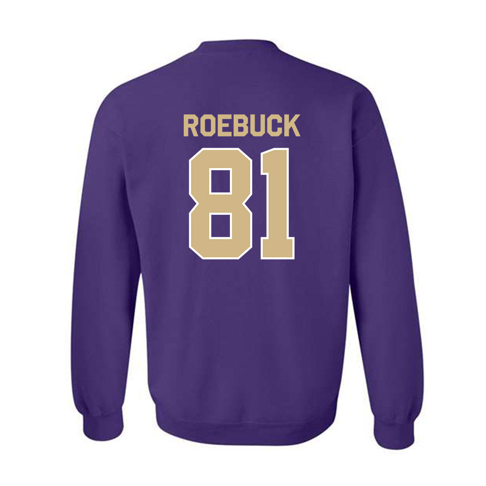 Washington - NCAA Football : Dezmen Roebuck - Classic Shersey Crewneck Sweatshirt-1