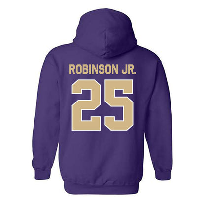 Washington - NCAA Football : Donovan Robinson Jr. - Classic Shersey Hooded Sweatshirt-1