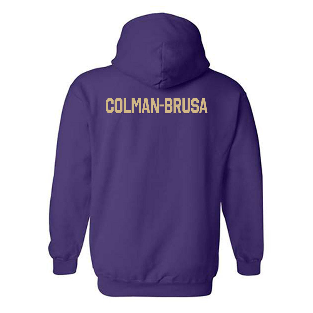 Washington - NCAA Football : Lowen Colman-Brusa - Classic Shersey Hooded Sweatshirt-1
