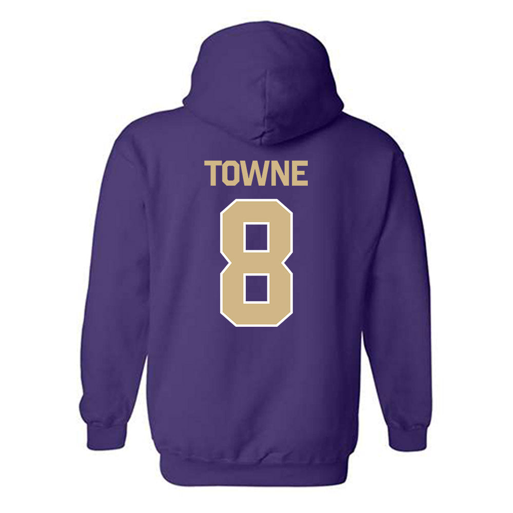 Washington - NCAA Beach Volleyball : Avery Towne - Classic Shersey Hooded Sweatshirt-1