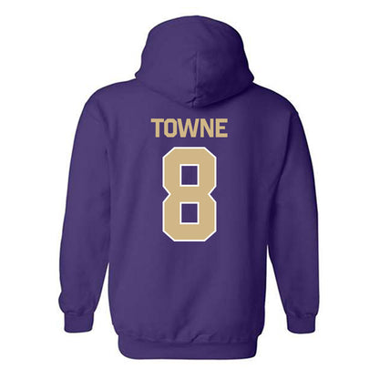 Washington - NCAA Beach Volleyball : Avery Towne - Classic Shersey Hooded Sweatshirt-1