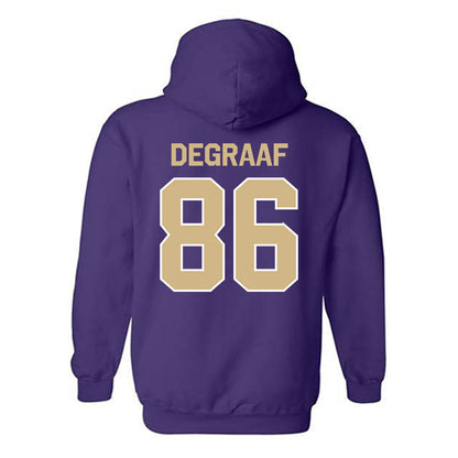 Washington - NCAA Football : Decker DeGraaf - Classic Shersey Hooded Sweatshirt-1