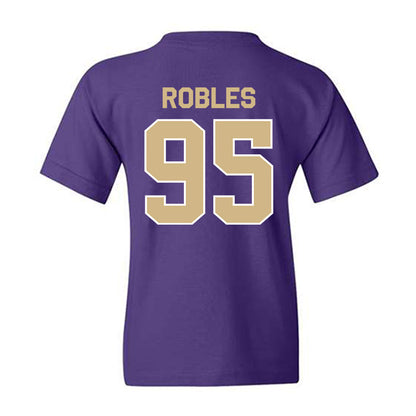 Washington - NCAA Football : Tyler Robles - Classic Shersey Youth T-Shirt-1