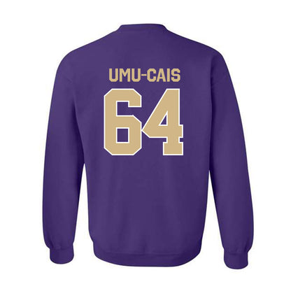 Washington - NCAA Football : Tufanua Umu-Cais - Classic Shersey Crewneck Sweatshirt-1