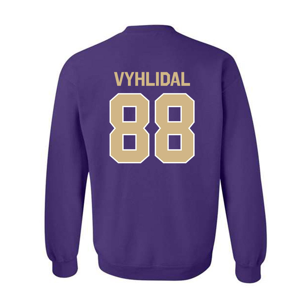 Washington - NCAA Football : Sam Vyhlidal - Classic Shersey Crewneck Sweatshirt-1