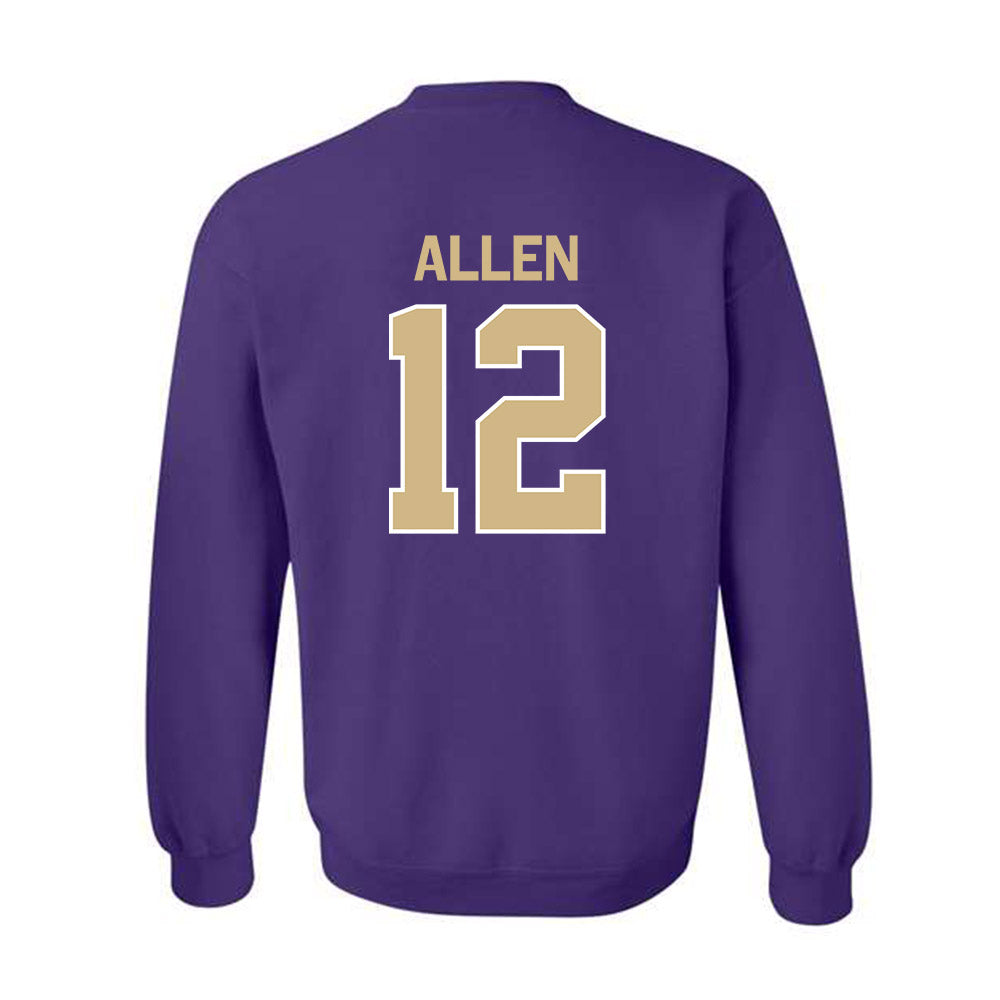Washington - NCAA Beach Volleyball : Teila Allen - Classic Shersey Crewneck Sweatshirt-1