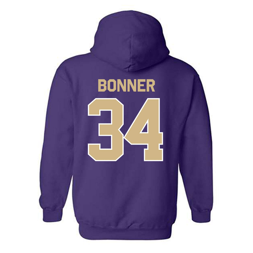 Washington - NCAA Football : Brian Bonner - Classic Shersey Hooded Sweatshirt-1