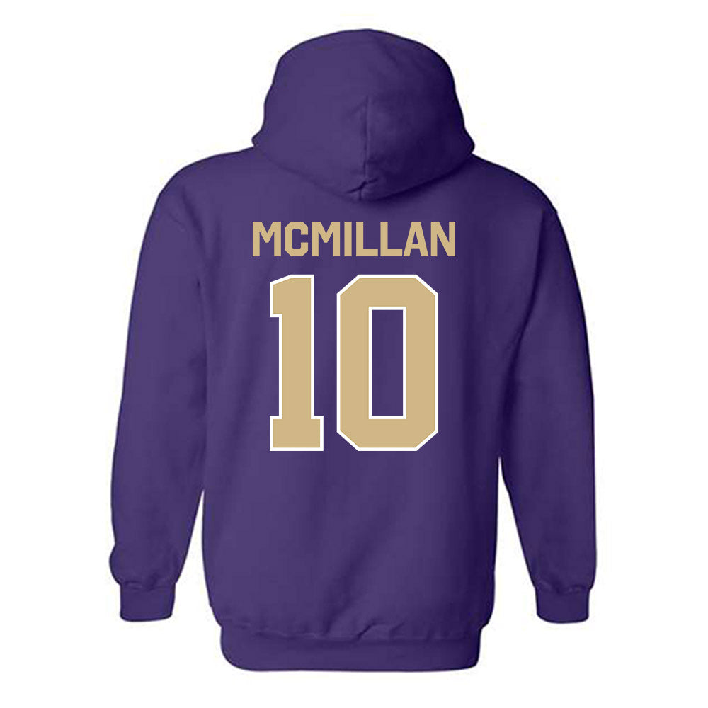 Washington - NCAA Football : Treston McMillan - Classic Shersey Hooded Sweatshirt-1