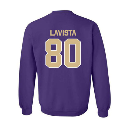 Washington - NCAA Football : Blaise LaVista - Classic Shersey Crewneck Sweatshirt-1
