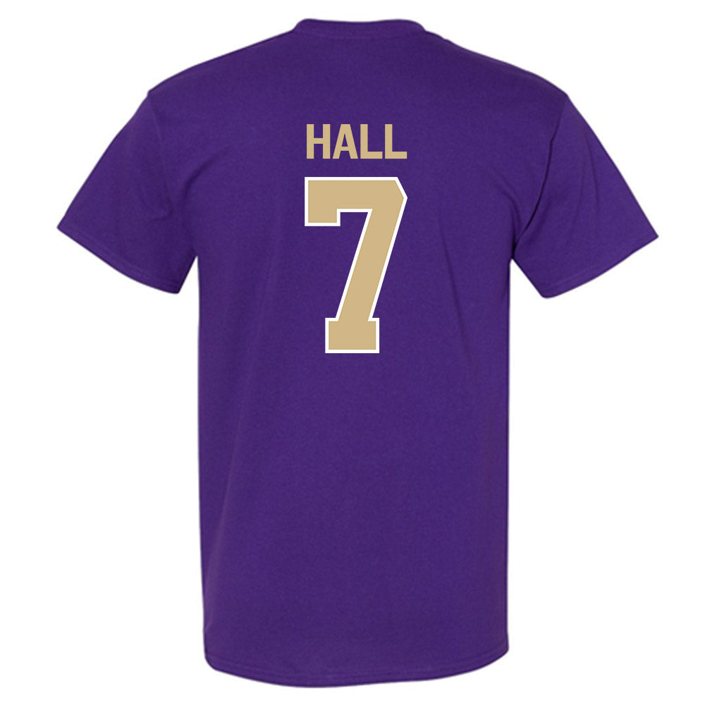 Washington - NCAA Men's Soccer : Alex Hall - Classic Shersey T-Shirt-1