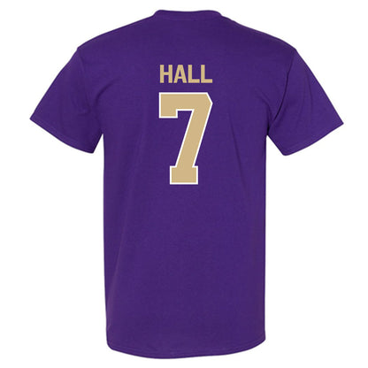 Washington - NCAA Men's Soccer : Alex Hall - Classic Shersey T-Shirt-1