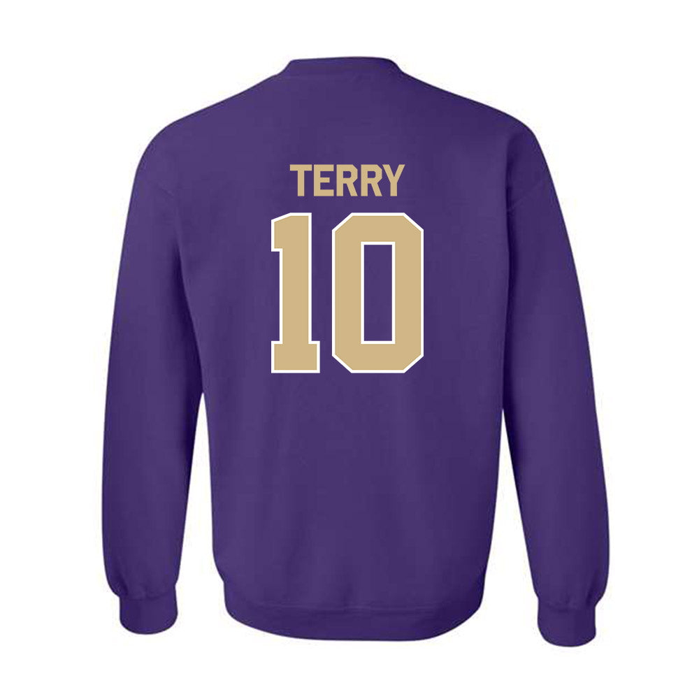 Washington - NCAA Baseball : Braeden Terry - Classic Shersey Crewneck Sweatshirt-1