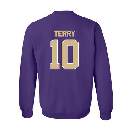Washington - NCAA Baseball : Braeden Terry - Classic Shersey Crewneck Sweatshirt-1